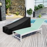 Pellebant Adjustable Patio Chaise Lounge Chairs with Chaise Covers (Set of 2) - See the Pictures