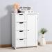 22.05 Inch Width Bathroom Storage Cabinet with Adjustable Shelf and Drawer