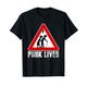 Funny Punk Lives | Im Ruhestand | Damen Herren Punker T-Shirt