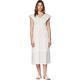 Mavi Damen Long Dress Kleid, Antique White, XXL/