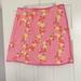 Lilly Pulitzer Skirts | Gorgeous Lily Pulitzer Wrap Skirt | Color: Pink/Yellow | Size: 12