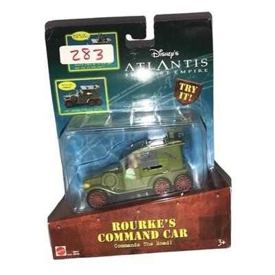 Disney Toys | Disney's Atlantis Collectible - Rourkes Command Car - New In Package Disney Movi | Color: Blue/Brown | Size: N/A