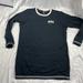 Nike Shirts | Nike Long Sleeve Fleece Pull Over Sports Top Shirt | Color: Black/Gray | Size: L