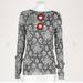 Louis Vuitton Tops | Louis Vuitton Blouse | Color: Gray/Silver | Size: M