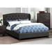 Red Barrel Studio® Tufted Upholstered Platform Bed Metal in Gray/Black | 60 H in | Wayfair 159AD8B9945742A084BDDC023F94B1EC