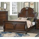 Bloomsbury Market Dontrell Wooden Platform Bed Wood in Brown | 70 H in | Wayfair 480FC12E1EEF4A52B613234DE895D6B8