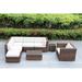 Latitude Run® 6 - Person Wicker Seating Group w/ Cushions - No Assembly Synthetic Wicker/All - Weather Wicker/Wicker/Rattan in Brown | Outdoor Furniture | Wayfair