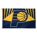 WinCraft Indiana Pacers 3' x 5' Horizontal Stripe Deluxe Single-Sided Flag
