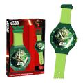 Star Wars - Orologio da Parete Camaeretta Bambini Jumbo Guerre Stellari Yoda 47 cm