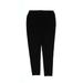 Giordano/Ladies Casual Pants - High Rise: Black Bottoms - Women's Size 1