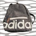 Adidas Bags | Adorable Unisex Small Adidas Backpack | Color: Gray/White | Size: Os