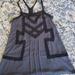 Urban Outfitters Dresses | Lacey Mesh Urban Outfitters Dress S | Color: Black/Gray | Size: S