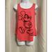 Disney Tops | Disney Parks Mickey Mouse Tank Top Size Small | Color: Black/Pink | Size: S