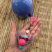 Disney Accessories | Disney Stitch Bubblegum Sunglasses Boba Tea Handmade Keychain Trinket Box | Color: Blue/Pink | Size: Os