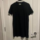 Madewell Dresses | Black Madewell Shirt Dress | Color: Black | Size: Xs