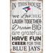 Toronto Blue Jays 11'' x 19'' Team In This House Sign