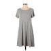 Old Navy Casual Dress - A-Line: Gray Dresses - Women's Size Small