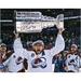Nathan MacKinnon Colorado Avalanche Autographed 2022 Stanley Cup Champions 16" x 20" Raising Photograph
