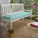 Birch Lane™ Indoor/Outdoor Sunbrella Bench Cushion in Blue | 2 H x 57 W in | Wayfair 55F077229C104B088CFB5002773E4B83