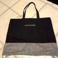 Victoria's Secret Bags | Nwt- Victoria’s Secret Black & Silver Tote Bag | Color: Black/Silver | Size: Os