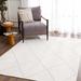 Amani 7'10" x 10'1" Arctic Stone/Black White/Cloud Gray/Nutmeg/Smoke/White/Off White Washable Area Rug - Hauteloom