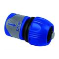 Hu-firma - Raccordo Rapido irrigazione P.Gomma 1/2-5/8-3/4 Hu-301Stop conf. 10 pz