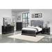 Isabelle Black 3-piece Bedroom Set with Dresser and Mirror