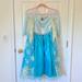 Disney Costumes | Elsa Disney Play Dress | Color: Blue | Size: S 7/8