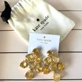 Kate Spade Jewelry | Kate Spade Champagne Chandelier Earrings! Beautiful! | Color: Gold | Size: Os