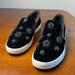 Michael Kors Shoes | Michael Kors Velvet Beaded Shoes | Color: Black/White | Size: 9