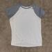 Athleta Shirts & Tops | Athleta Girl Shirt | Color: Gray/White | Size: 12g