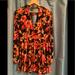 Free People Dresses | Free People Euc Tunic / Dress | Color: Black/Orange | Size: 2