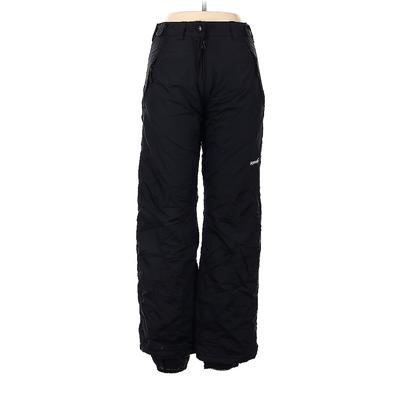 Ski Gear Snow Pants - Mid/Reg Rise: Black Activewear - Size Small