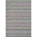 Blue/Gray 79 x 55 x 0.01 in Indoor/Outdoor Area Rug - Dynamic Rugs Striped Multi Indoor/Outdoor Area Rug | 79 H x 55 W x 0.01 D in | Wayfair
