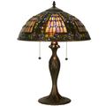 "22.5""H Fleur-de-lis Table Lamp - Meyda Lighting 81447"