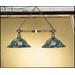 "36.5""L Tiffany Rosebush 2 LT Island Pendant - Meyda Lighting 27409"