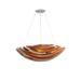 "24""W Metro Fusion Marina Glass Inverted Pendant - Meyda Lighting 109206"