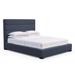 Tandem Arbor Boyd Horizontal Channel Panel Upholstered Bed Linen | 52 H x 83.5 W x 96.5 D in | Wayfair 108-11-CAL-20-ST-KL-BP-BL