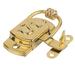 UNIQANTIQ HARDWARE SUPPLY Right Sellers "S" Cabinet Door Latch & Catch Metal | 1.12 H x 2.25 W x 0.37 D in | Wayfair UA-122-HLPB