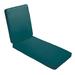 Red Barrel Studio® Outdoor Hinged Outdoor Lounge Chair Cushion in Gray/Green/Blue | 3 H in | Wayfair B9D429B76C36401993EA949317177C79