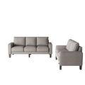 Latitude Run® 2 Piece Living Room Set Polyester in Gray | 35 H x 75 W x 30.3 D in | Wayfair Living Room Sets 52AF4EDA5E644193A04D4CA47A0B2DE0