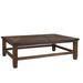 Loon Peak® Ceanna Coffee Tablgray Wood in Brown | 18 H x 40 W x 54 D in | Wayfair 5235BE32F174456F8F45EAD3EA0D3C30