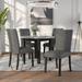 Red Barrel Studio® 4 - Person Dining Set Wood in Brown/Gray | 30 H x 42 W x 42 D in | Wayfair D042D306206341E886D7FC9AC1A1879D
