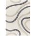 Gray 144 x 110 x 1.46 in Area Rug - Orren Ellis Rectangle Geometric Machine Woven Area Rug in | 144 H x 110 W x 1.46 D in | Wayfair