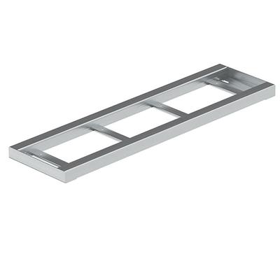 DOLLE Außentreppe Gartentreppe Gardentop Komplettset, 80 cm, 2 Stufen,ohne Belag,Stahl zum Einlegen Image