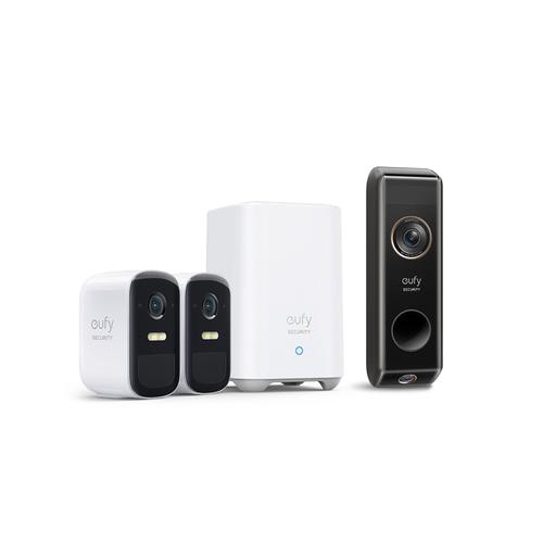 eufyCam S220 (eufyCam 2C Pro) +Video Doorbell S330 Add-on Unit copy
