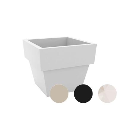 Vondom »VASO» Cuadrado Outdoor Pflanzengefäß 30x30 cm / Black / Lackiert Hochglanz