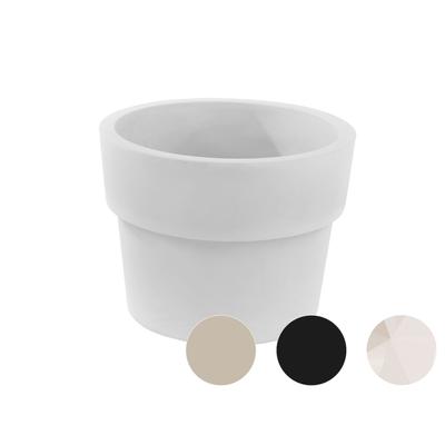 Vondom »VASO« Outdoor Pflanzengefäß 80x61 cm / Ecru / Lackiert Hochglanz Image