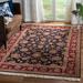 SAFAVIEH Couture Hand-knotted Tabriz Floral Heimke Traditional Oriental Wool Rug with Fringe