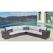 LSI 9 Piece Sectional Seating Group with Cushions